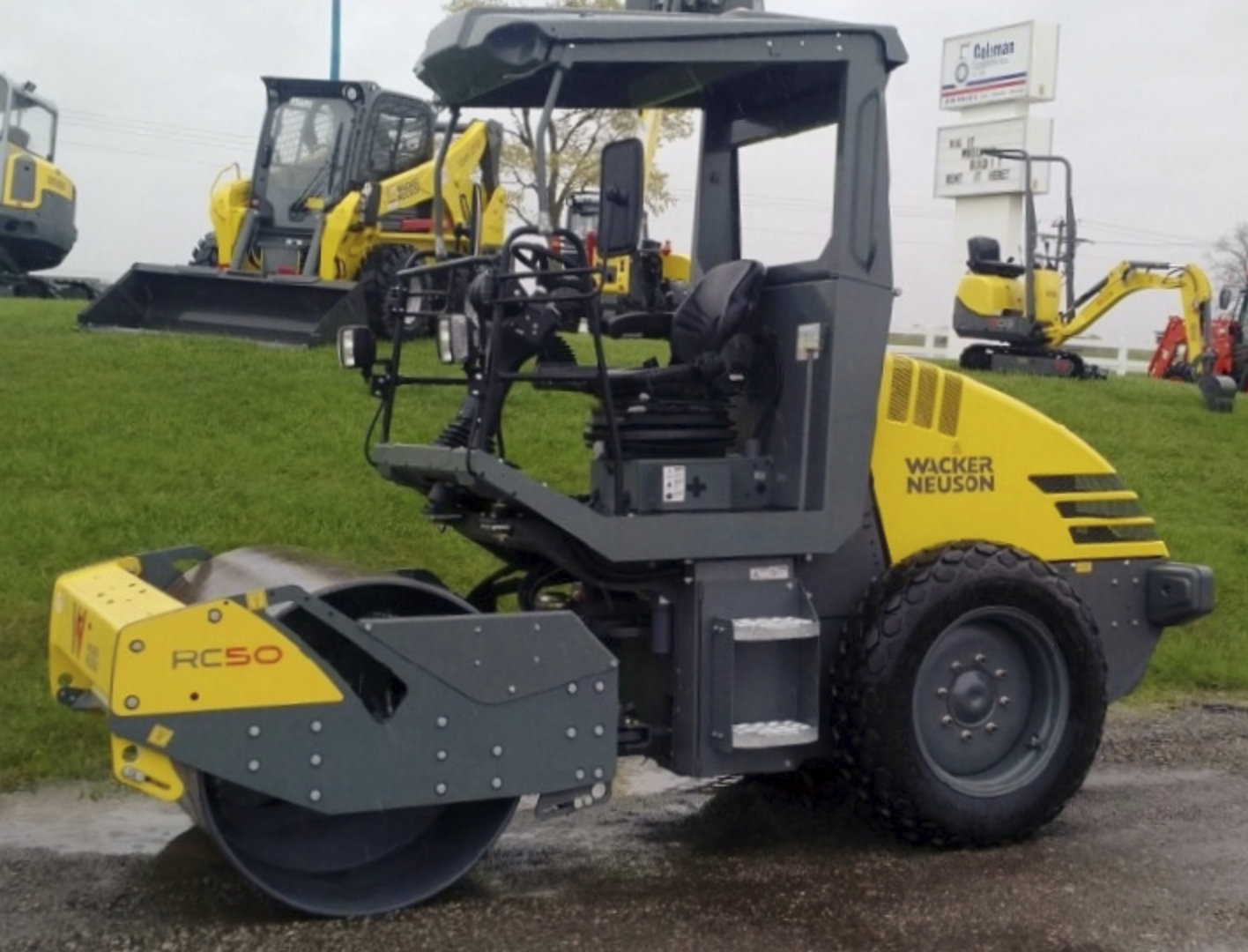 Roller Ride On 5 Ton Single Drum Image