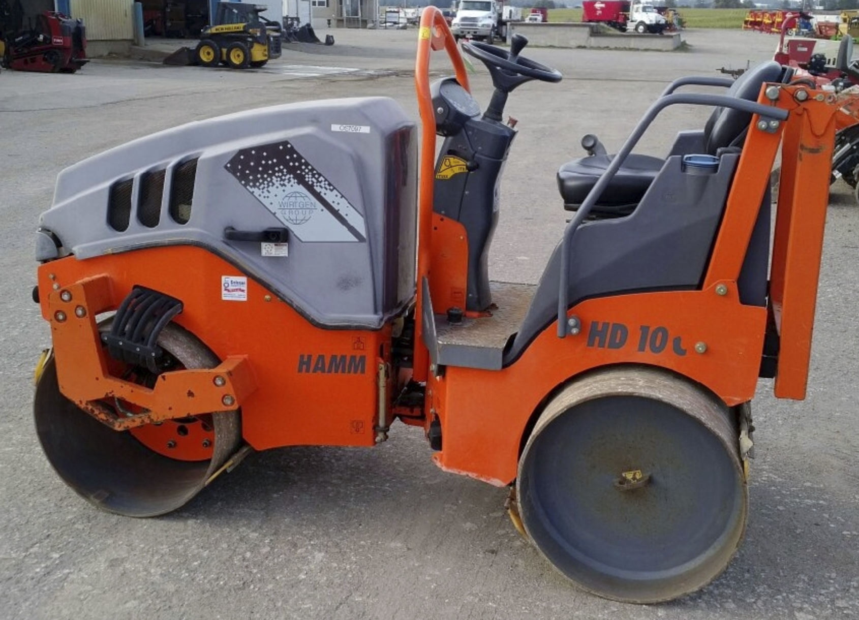 Roller, Ride On Vibe, 1.8 Ton Double Drum Image