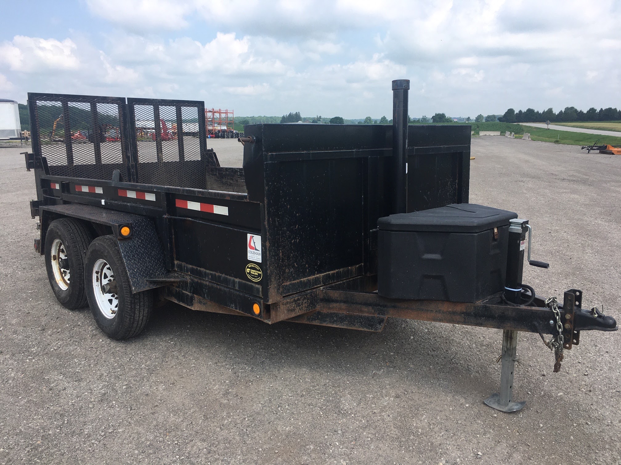 Dump Trailer 6x12 14,000 lb Image