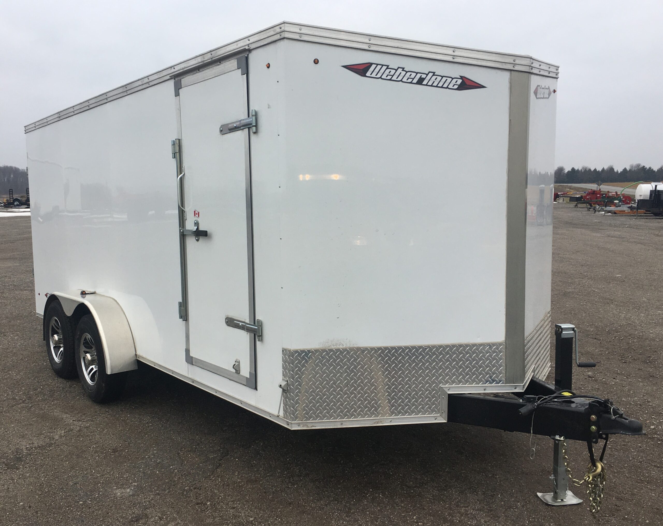 Enclosed Trailer 7X16 Weberlane Image