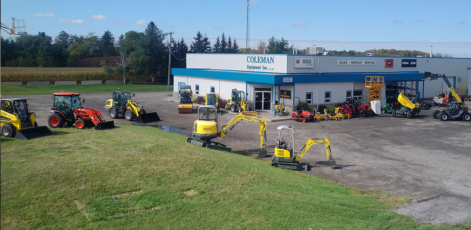 coleman equipment building