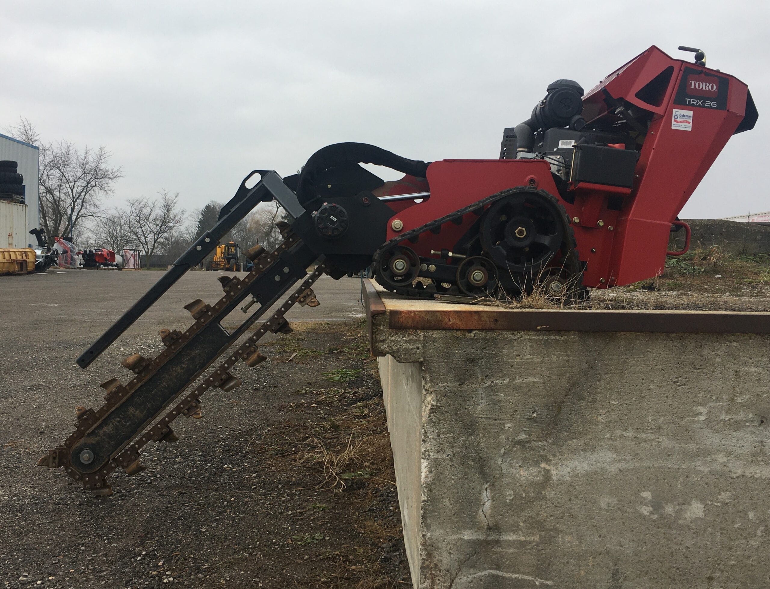 Trencher with Trailer Image